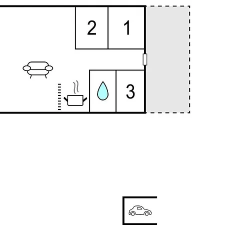 Σπίτι διακοπών Three-bedroom In Sjallands Odde Yderby